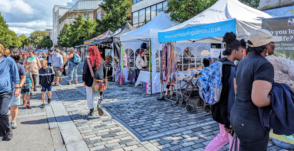 Stalls at the West End Carnival 